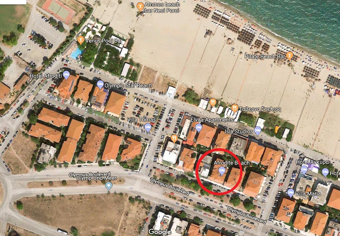 Afrodite Beach Neoi Poroi Exterior photo